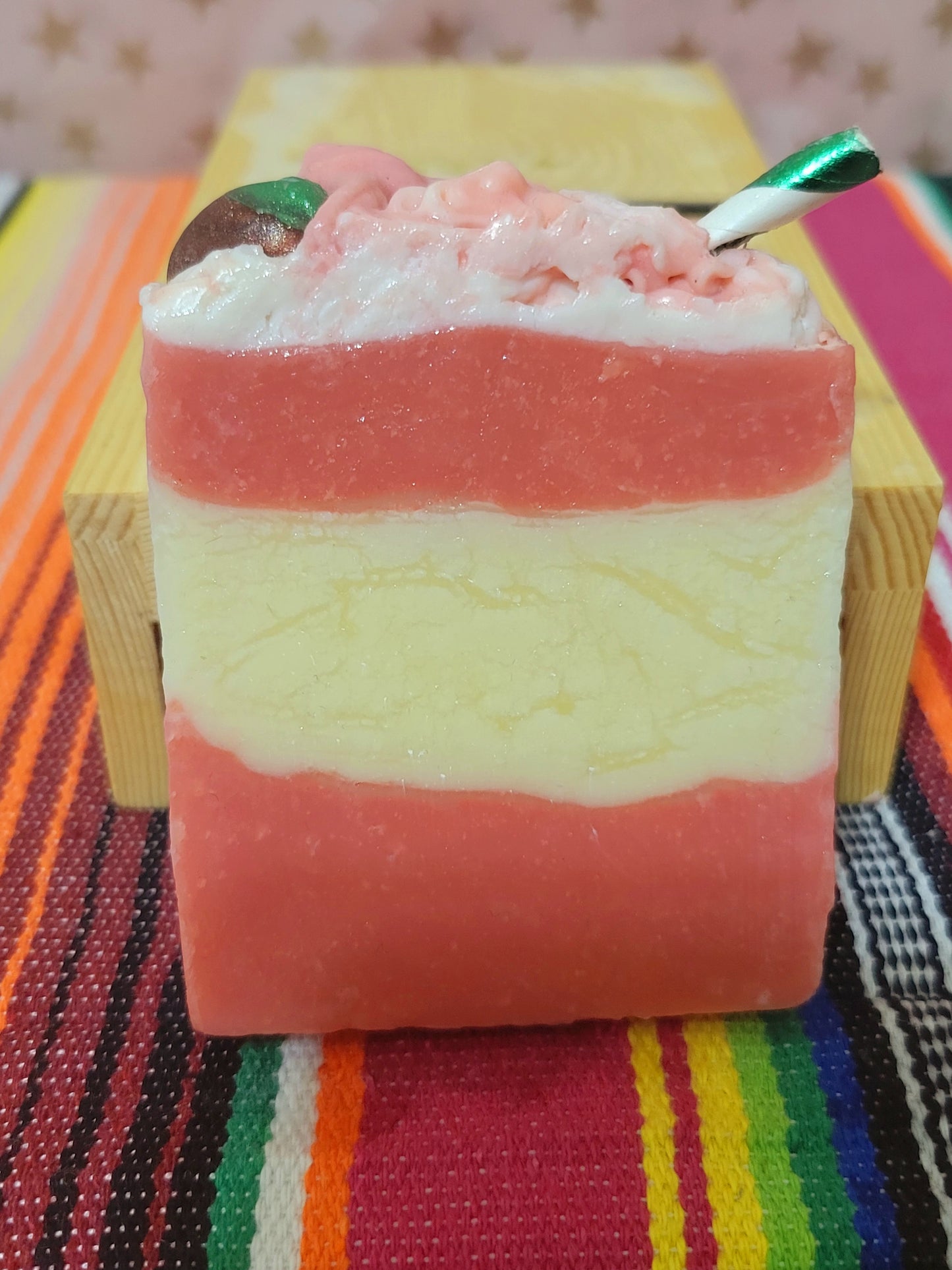 Raspado De Fresa Soap Bar