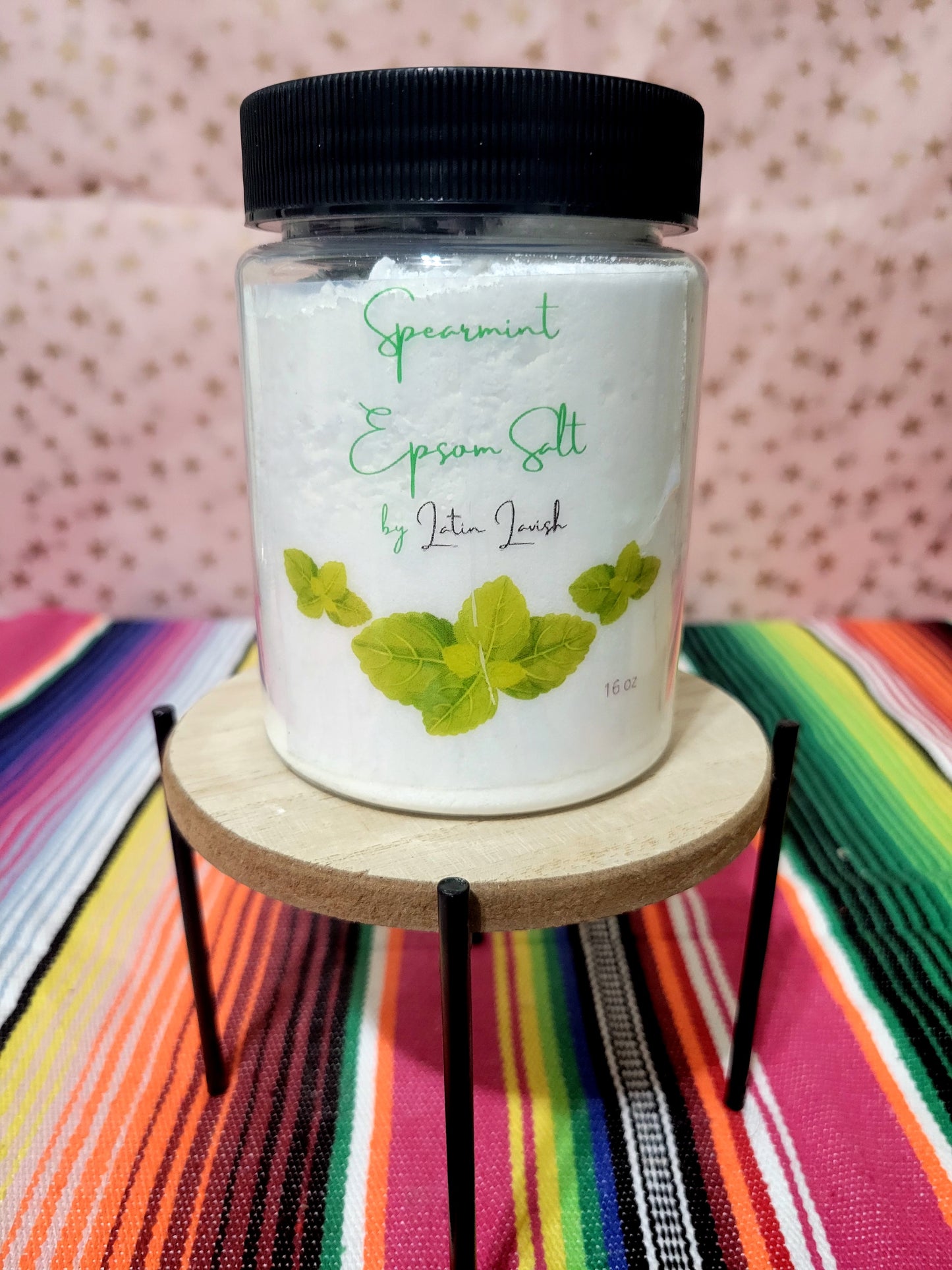 Spearmint Epsom salt