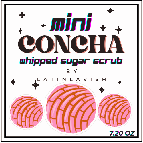 Mini Concha whipped sugar scrub